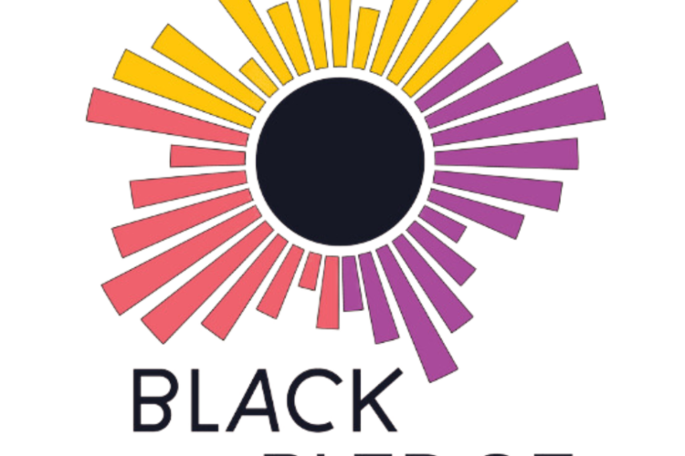 Black Pledge Logo Colour